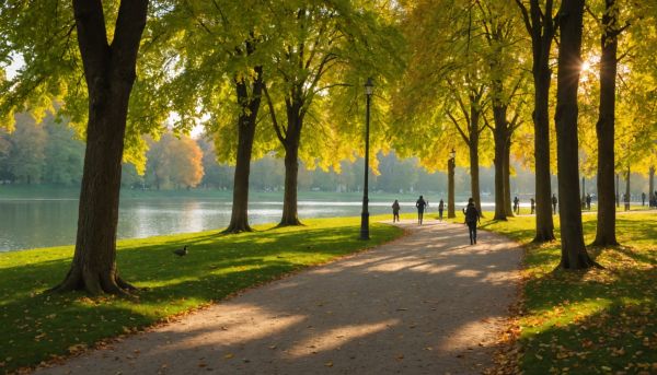 Flâner dans le magnifique parc de la Tête d'Or