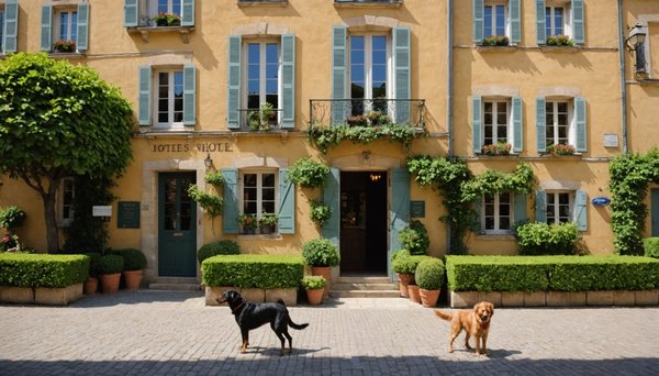 Hôtels en france : guide des séjours adaptés aux chiens
