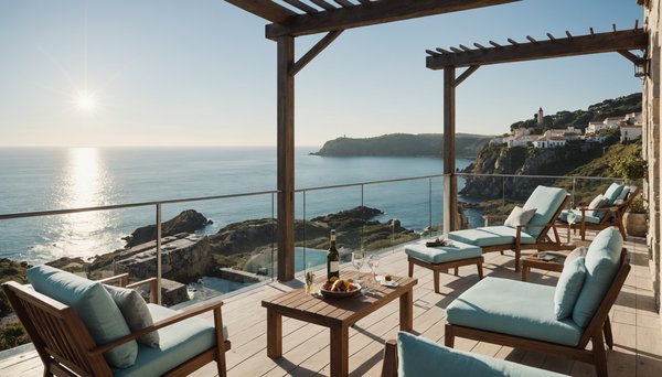 Les plus beaux hôtels avec vue sur l'océan sur la côte basque